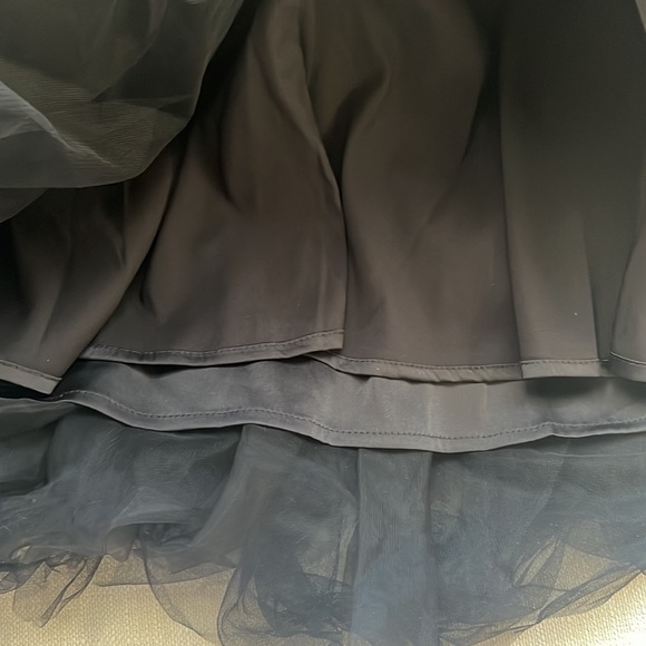 Akira Tulle Halter Mini Dress -Black -Brand New - Picture 4 of 9